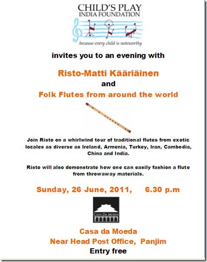risto folk flute poster June 2011